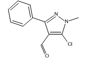 5-chloro-1-methyl-3-phenylpyrazole-4-carbaldehyde, 883-38-5, undefined, 