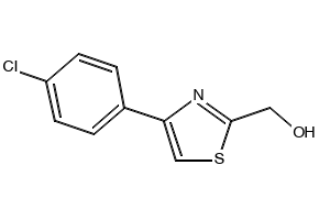 (4-(4-Chlorophenyl)thiazol-2-yl)methanol, 287198-05-4, undefined, 