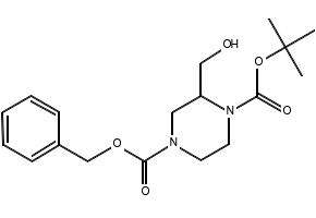 4-Benzyl 1-(tert-butyl) 2-(hydroxymethyl)piperazine-1,4-dicarboxylate, 557056-07-2, undefined, 