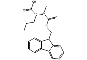 (R)-2-((((9H-Fluoren-9-yl)methoxy)carbonyl)(methyl)amino)pentanoic acid, 1799443-42-7, undefined, 