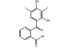 2-(2,4-Dihydroxy-3,5-diiodobenzoyl)benzoic acid, 3480-21-5, undefined, 