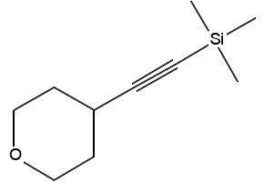 trimethyl(2-tetrahydropyran-4-ylethynyl)silane, 1604039-54-4, undefined, 