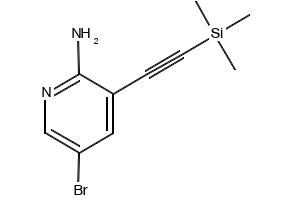5-Bromo-3-((trimethylsilyl)ethynyl)pyridin-2-amine, 905966-34-9, undefined, 