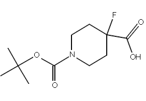 1-Boc-4-fluoro-4-piperidinecarboxylic acid, 614731-04-3, undefined, 