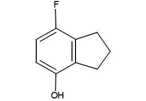 7-Fluoro-2,3-dihydro-1H-inden-4-ol, 161178-24-1, undefined, 