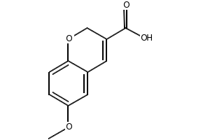 6-Methoxy-2H-chromene-3-carboxylic acid, 57543-62-1, undefined, 