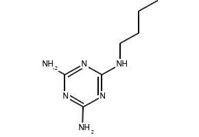 N2-butyl-1,3,5-triazine-2,4,6-triamine, 5606-24-6, undefined, 