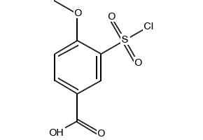3-(Chlorosulfonyl)-4-methoxybenzoic acid, 50803-29-7, undefined, 