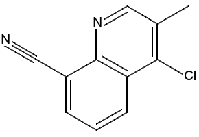 4-Chloro-3-methylquinoline-8-carbonitrile, 1334405-50-3, undefined, 