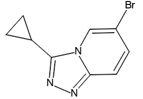 6-Bromo-3-cyclopropyl-[1,2,4]triazolo[4,3-a]pyridine, 668990-80-5, undefined, 