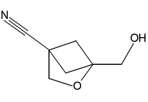 1-(Hydroxymethyl)-2-oxabicyclo[2.1.1]hexane-4-carbonitrile, 2757731-75-0, undefined, 