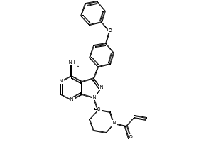 (S)-1-(3-(4-Amino-3-(4-phenoxyphenyl)-1H-pyrazolo[3,4-d]pyrimidin-1-yl)piperidin-1-yl)prop-2-en-1-one, 936563-97-2, undefined, 