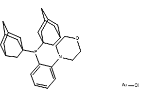 Chloro{4-[2-bis(tricyclo[3.3.1.13,7]dec-1-yl)phosphino]phenylmorpholine}gold(I), 1259987-95-5, undefined, 