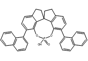 (11aR)-12-Hydroxy-1,10-di(naphthalen-1-yl)-4,5,6,7-tetrahydrodiindeno[7,1-de:1',7'-fg][1,3,2]dioxaphosphocine 12-oxide, 1297613-73-0, undefined, 