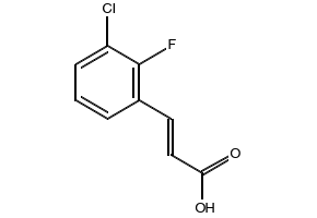 3-(3-Chloro-2-fluorophenyl)acrylic acid, 261762-62-3, undefined, 