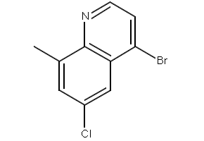 4-Bromo-6-chloro-8-methylquinoline, 927800-42-8, undefined, 