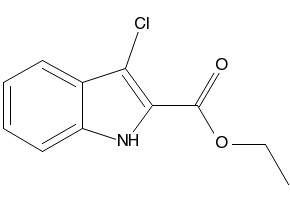 Ethyl 3-chloro-1H-indole-2-carboxylate, 38343-91-8, undefined, 