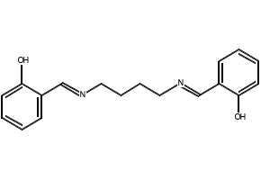 2,2'-((Butane-1,4-diylbis(azanylylidene))bis(methanylylidene))diphenol, 3955-57-5, undefined, 