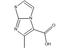 6-Methylimidazo[2,1-b]thiazole-5-carboxylic acid, 77628-51-4, undefined, 