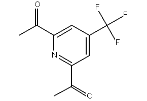 1,1'-(4-(Trifluoromethyl)pyridine-2,6-diyl)diethanone, 210155-51-4, undefined, 