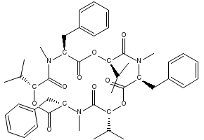 (3S,6R,9S,12R,15S,18R)-3,9,15-Tribenzyl-6,12,18-triisopropyl-4,10,16-trimethyl-1,7,13-trioxa-4,10,16-triazacyclooctadecane-2,5,8,11,14,17-hexaone