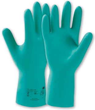 Camatril&#8482; Velours nitrile flock lined gloves size L