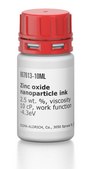 Zinc oxide nanoparticle ink 2.5 wt. %, viscosity 10 cP, work function -4.3eV