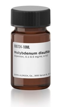 Molybdenum disulfide dispersion, 0.1-0.5&#160;mg/mL in H2O