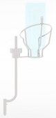 Steritest&#174; Symbio瓶支架（篮子和支撑杆） for use with Steritest&#174; Symbio pump, this accessory streamlines the workflow and increases safety during sterility testing