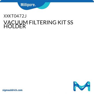 VACUUM FILTERING KIT SS HOLDER