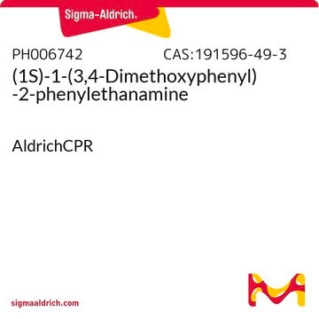 (1S)-1-(3,4-Dimethoxyphenyl)-2-phenylethanamine AldrichCPR