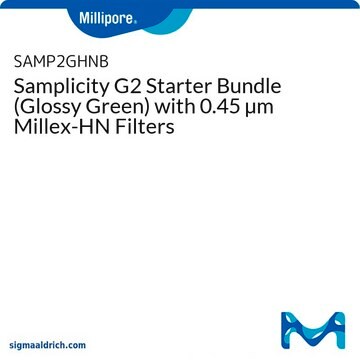 Samplicity G2 Starter Bundle (Glossy Green) with 0.45 µm Millex-HN Filters