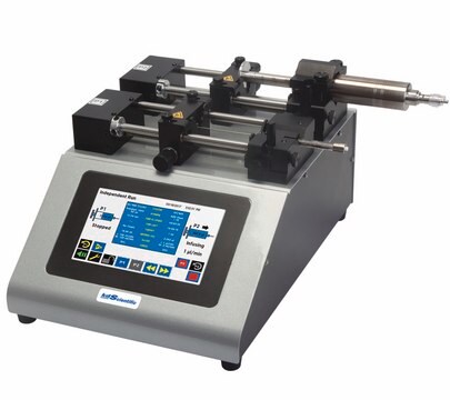 KDS Gemini 88 Plus Dual Rate Syringe Pump, Infusion/Withdrawal AC/DC input 100-240 V, US 2-pin plug
