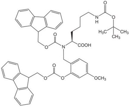 Fmoc-(FmocHmb)Lys(Boc)-OH Novabiochem&#174;