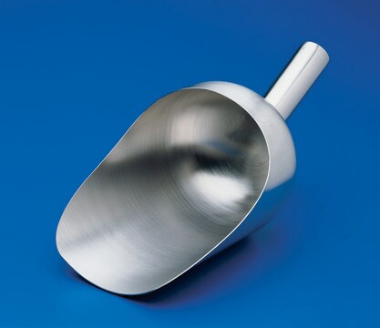 Stainless steel utility scoop pkg of 1&#160;ea