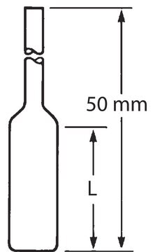 Microcells for WILMAD&#174; 5&#160;mm microcell assemblies cylindrical, H 15&#160;mm