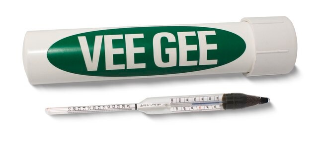 Hydrometer Case PVC, L 216&#160;mm × 8.5&#160;in.