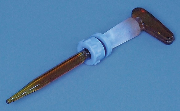 BRAND&#174; burette lateral stopcock for burette capacity 50 mL, with spare key, glass key