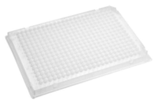 Corning&#174; Axygen&#174; PCR Microplate微板 Full Skirt, size 384&#160;wells, conical bottom clear polypropylene wells, clear, maximum volume 40&#160;&#956;L, pkg of 5x10plates/cs