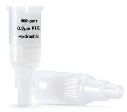 Millex&#174; hydrophilic PTFE syringe filter pore size 0.45&#160;&#956;m, diam. 4&#160;mm, non-sterile