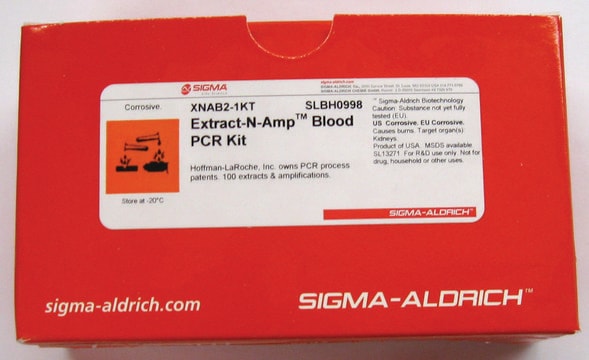 Extract-N-Amp&#8482;血液PCR试剂盒 sufficient for 100&#160;extractions, sufficient for 100&#160;amplifications