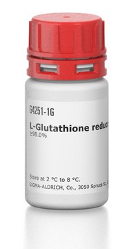 reduced glutathione sigma L-Glutathione reduced, 70-18-8, G4251, Sigma-Aldrich