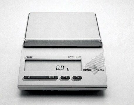 Mettler Toledo PB precision balance, 100 mg readability range Model PB3001-S, AC/DC input 230 V AC