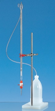 BRAND&#174;紧凑型自动SILBERBRAND滴定管，无支架/夹子 volume 50&#160;mL, with LDPE bottle and PVC filling tube