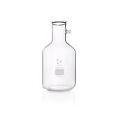 Duran® Filtering Flasks And Bottles With Side-Arm Socket BOTTLE SHAPE FOR VACUUM USE