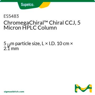 ChromegaChiral&#8482; Chiral CCJ, 5 Micron HPLC Column 5&#160;&#956;m particle size, L × I.D. 10&#160;cm × 2.1&#160;mm