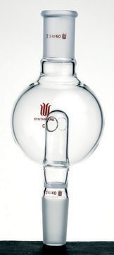 Synthware&#8482; anti-splash adapter with fritted disc 250 mL, top joint: ST/NS 24/40, bottom joint: ST/NS 24/40
