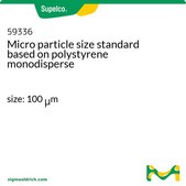 微粒径标准品-聚苯乙烯 size: 100 μm