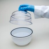 SP Bel-Art® "Space Saver" Polycarbonate Vacuum Desiccator volume 0.31 ft3