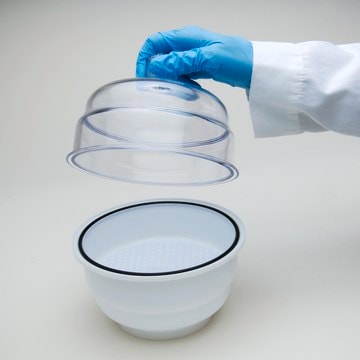 SP Bel-Art® "Space Saver" Polycarbonate Vacuum Desiccator volume 0.20 ft3